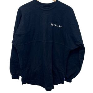 Friends Spirit Jersey Black Friends Sweatshirt 100% Cotton Size Medium